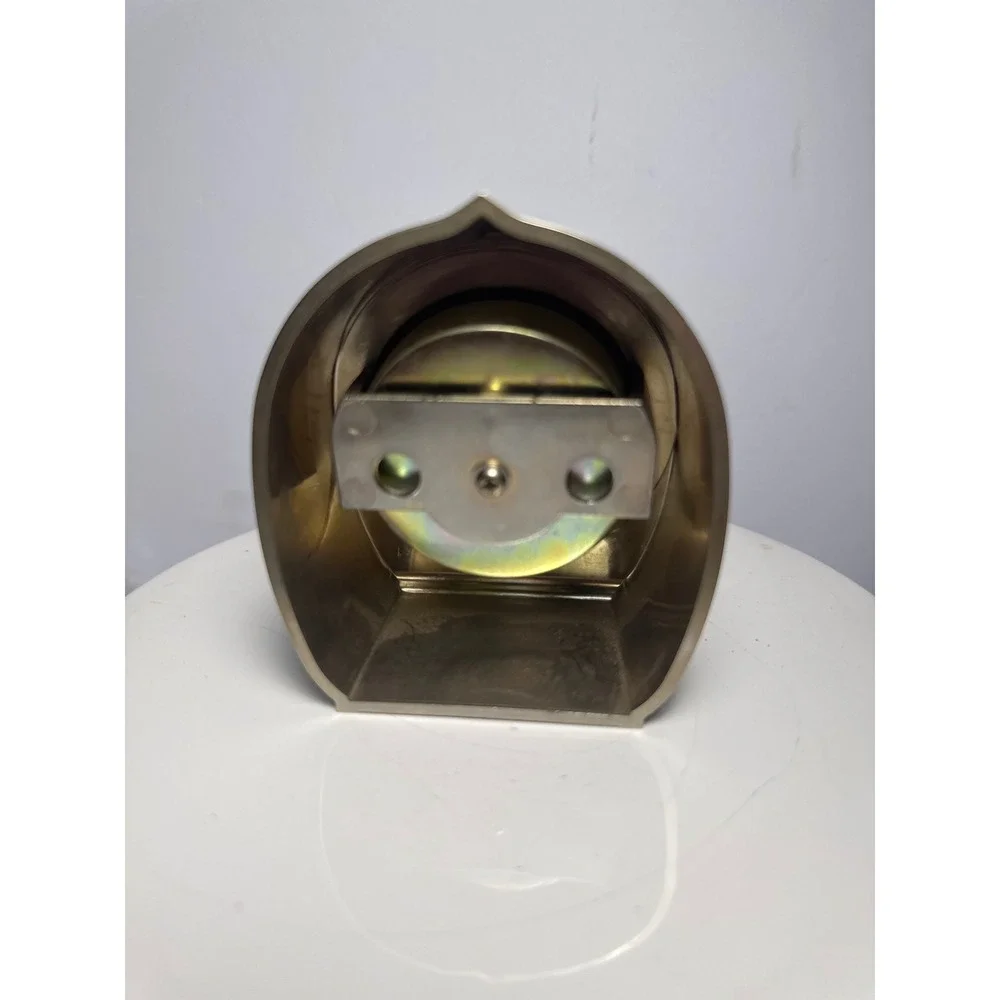 Lux Minute Minder Kitchen Timer  Gold Good Art Deco Mechanical Retro Working